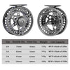 Goture B10254 2+1BB 1:1 3/4 5/6 7/8 9/10 WT Fly Fishing Reel