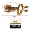 3D Eyes Weedless Soft Frog Lure 6cm 5.2g - 1 PC