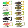 Leo 9cm/13.6g Soft Plastic Topwater Frog Bait