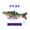 CCLTBA 1Pc 6cm/7cm Swimbait
