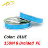 W&K Zillion 150m PE Braid Line