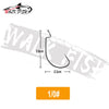 Walk Fish 50PCS 5/0# - 8# Wide Offset Crank Bait Hook