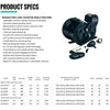 Okuma MAGDA Linecounter DX Series Baitcasting Reel