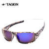 Camo Polarized Unisex Stress-Resistant Lenses Wind Sand Proof Fishing Sunglasses