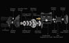 Piscifun Torrent II Carbon Pro Baitcasting Reel 20LB Max Drag 6.6:1/8.1:1