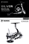 BearKing Silver Soul 12+1BB 5.1:1/5.5:1 15Kg Max Power Spinning Reel