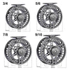 Goture B10254 2+1BB 1:1 3/4 5/6 7/8 9/10 WT Fly Fishing Reel