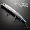 1Pc 12cm/17g 3 Treble 6# Hooks Topwater Popper