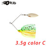 ORJD 1Pc 3.5g/5g Spinnerbait