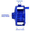 FangBlue 3/4 5/6 7/8 WT 2+1BB Aluminum Fly Fishing Reel