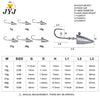 JYJ 7g 10g 15g 21g 28g 35g Triangle Headed Jig Hook