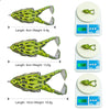 Goture 8/9/10cm Topwater Silicone Frog Lure