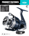 Shimano CATANA FE Spinning Reel (2022 Version) 3+1BB 5.0:1/5.2:1/5.8:1/6.2:1
