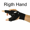 Waterproof LED Fingerless Angling Gloves