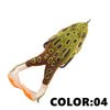 Leo 9cm/13.6g Soft Plastic Topwater Frog Bait