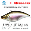 Megabass NEW VIBRATION-X ULTRA Rattle In / Silent Lipless Casting/Trolling Jerkbait