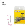 Hunthouse 1# 2# 4# 6# 1/0 2/0 Stainless Double Frog Hook