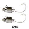 FTK 2pcs/lot 5g 12g 25g Jig Head Hook