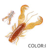 Supercontinent 40mm/15pcs 70mm/6pcs Filet Craw