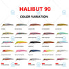 Megabass HALIBUT 90 90mm 27g Heavy Sinking Jerkbait
