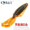 B&U RGBUG 2/5Pcs 76mm 120mm Soft Plastic Bug