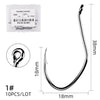 10pcs/Box Barbed 6/0 -10 Bait Hook
