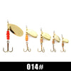 FISH KING 1Pc 3.9g 4.6g 7.4g 10.8g 15g Spinner