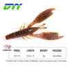 DYY 6Pcs/Lot 10cm 9g Soft Plastic Craw Flapper