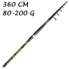 UDOCHKA Zeus 3.3m/3.6m Telescopic Carbon Spinning Fishing Rod