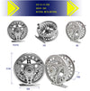 Sougayilang Aluminum Alloy 3BB Fly Fishing Reels