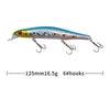 Prunanm 12.5cm/17.7g Topwater Minnow Bait