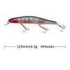 Prunanm 12.5cm/17.7g Topwater Minnow Bait
