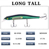 Prunanm 12.5cm/17.7g Topwater Minnow Bait