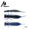 Meredith Larva 50mm 62mm 85mm Soft Plastic Lures