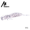 Meredith Larva 50mm 62mm 85mm Soft Plastic Lures