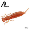Meredith Larva 50mm 62mm 85mm Soft Plastic Lures