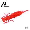 Meredith Larva 50mm 62mm 85mm Soft Plastic Lures