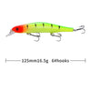 Prunanm 12.5cm/17.7g Topwater Minnow Bait