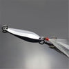 1Pcs 5g/7g/10g/13g/18g/21g Metal Spoon with Feather Sequin Treble Hook