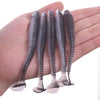 WDAIREN Soft Plastic Shad Bait 9.5cm 7cm 5cm 5/10Pcs