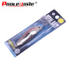 Proleurre 10g 15g 20g Leech Spoon with Feather Treble Hook