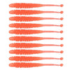 WDAIREN 10pcs/Lot Soft Plastic Worm 6cm 0.6g