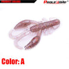 WDAIREN 5Pcs/Set 5cm 2g Fishy Smell Crawfish Silicone Lure