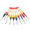 Fishing Floats Set Mixed Sizes and Colours
