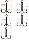 LINGYUE 10Pc Treble Hook Set