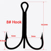LINGYUE 10Pc Treble Hook Set