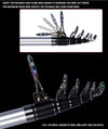 BIUTIFU Surf Telescopic Spinning Fishing Rod 5.3/5.0/4.5/4.2/4.05/3.9/3.6m