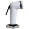 Scandvik Straight Handle Pull Out Sprayer - White w/6 Hose