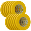 FrogTape CP 225 Medium-High Adhesion Masking Tape - 18MM x 55M x 12-Pack - Gold - Rated f/225F