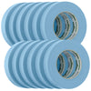 FrogTape CP 250 Medium-High Adhesion Masking Tape - 24MM x 55M x 12-Pack - Light Blue - Rated f/250F